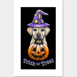 Trick or Treat Pup Posters and Art